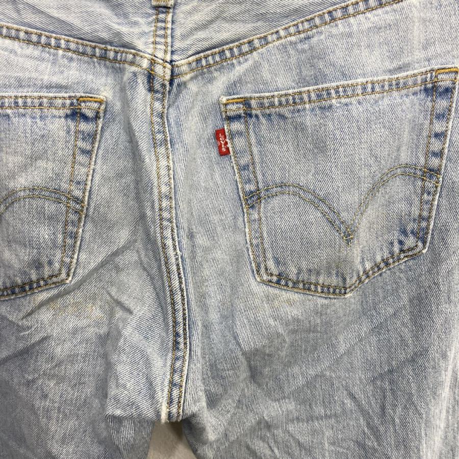 Levi's 501 デニムパンツ W33 ライトブルー リーバイス ボタンフライ