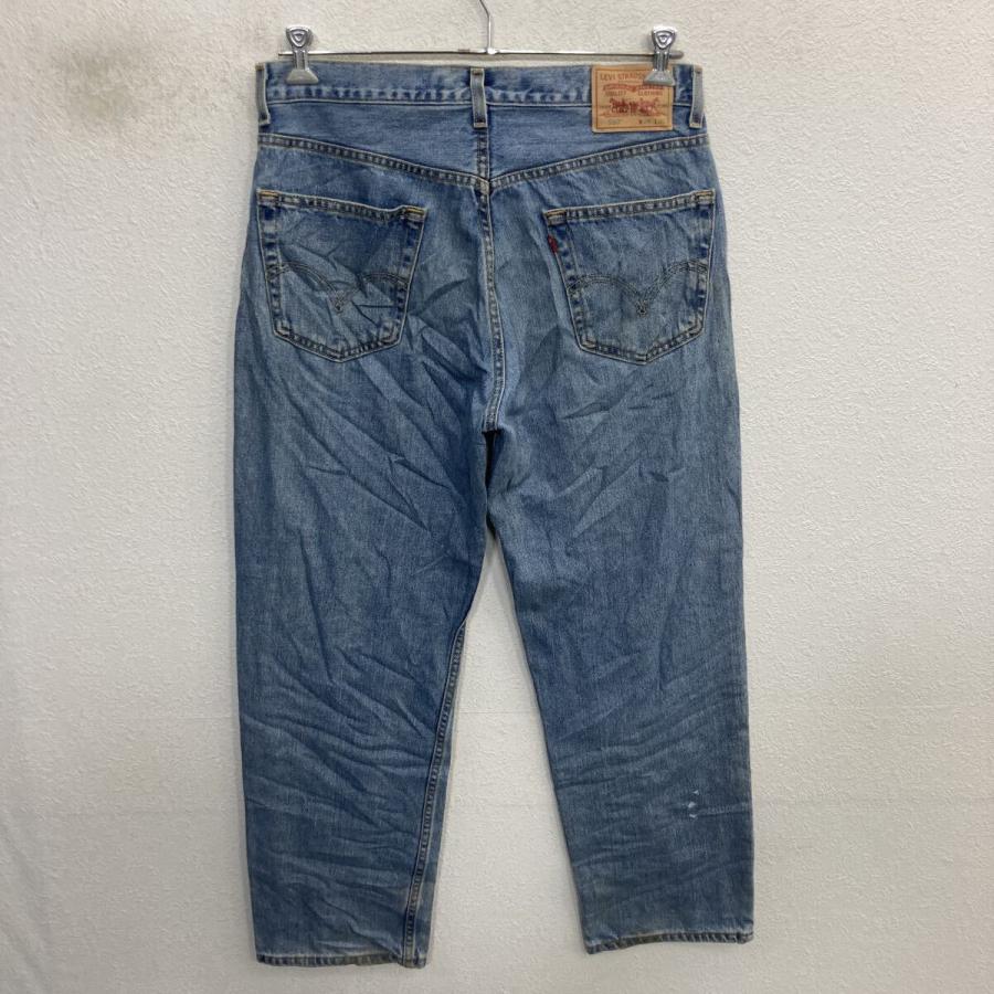 メキシコ製 Levi's 550 デニムパンツ W34 ブルー リーバイス ジップ