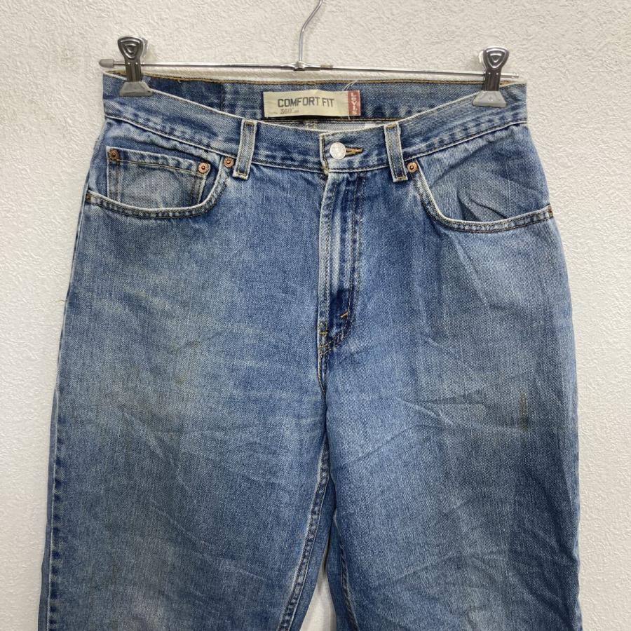 Levi's 560 デニムパンツ W33 ブルー リーバイス ジップアップ