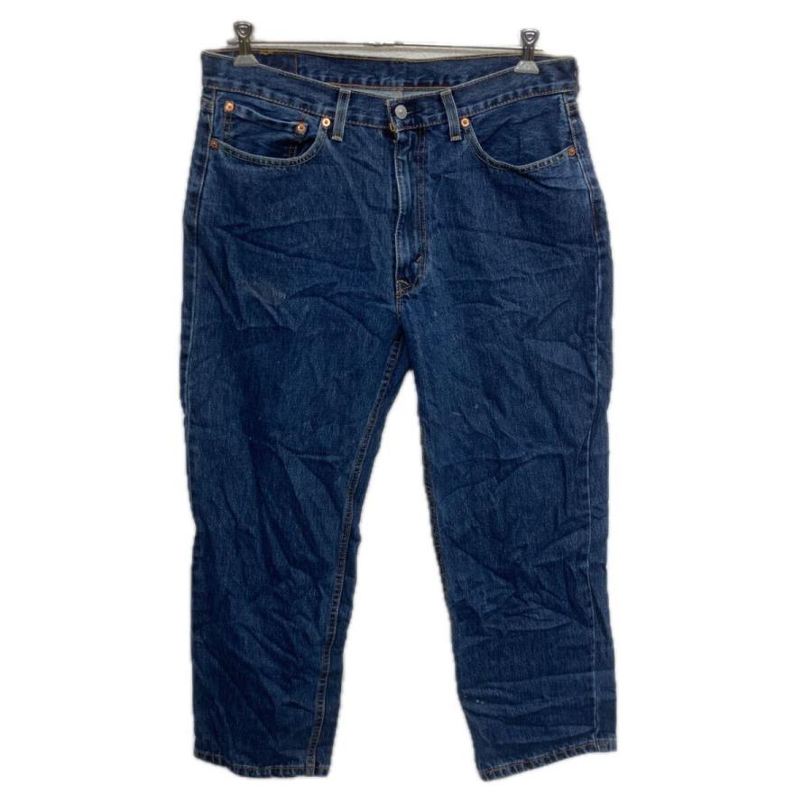 メキシコ製 Levi's 550 デニムパンツ W36 ブルー リーバイス ジップ