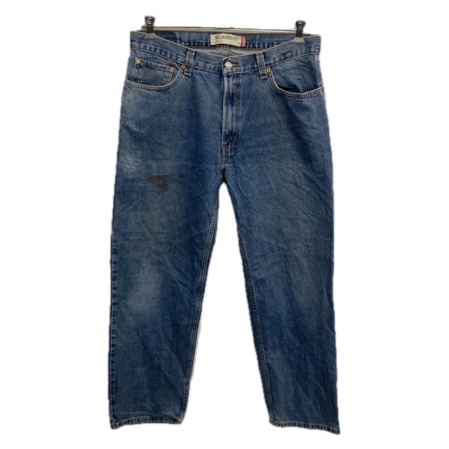 メキシコ製 Levi's 550 デニムパンツ W36 ブルー リーバイス ジップ