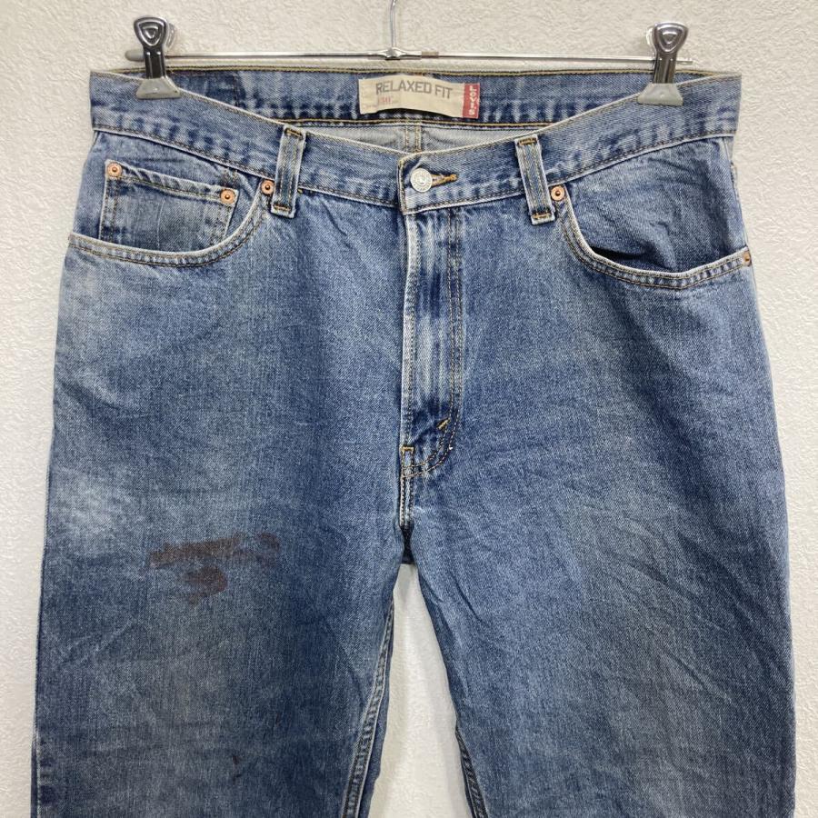 メキシコ製 Levi's 550 デニムパンツ W36 ブルー リーバイス ジップ