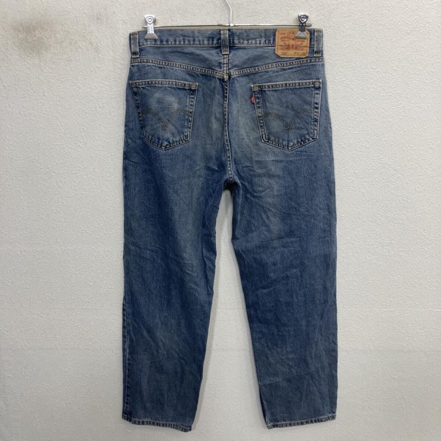 メキシコ製 Levi's 550 デニムパンツ W36 ブルー リーバイス ジップ
