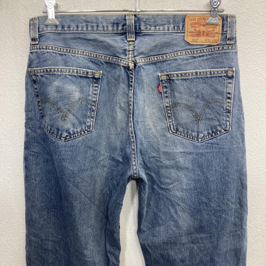メキシコ製 Levi's 550 デニムパンツ W36 ブルー リーバイス ジップ