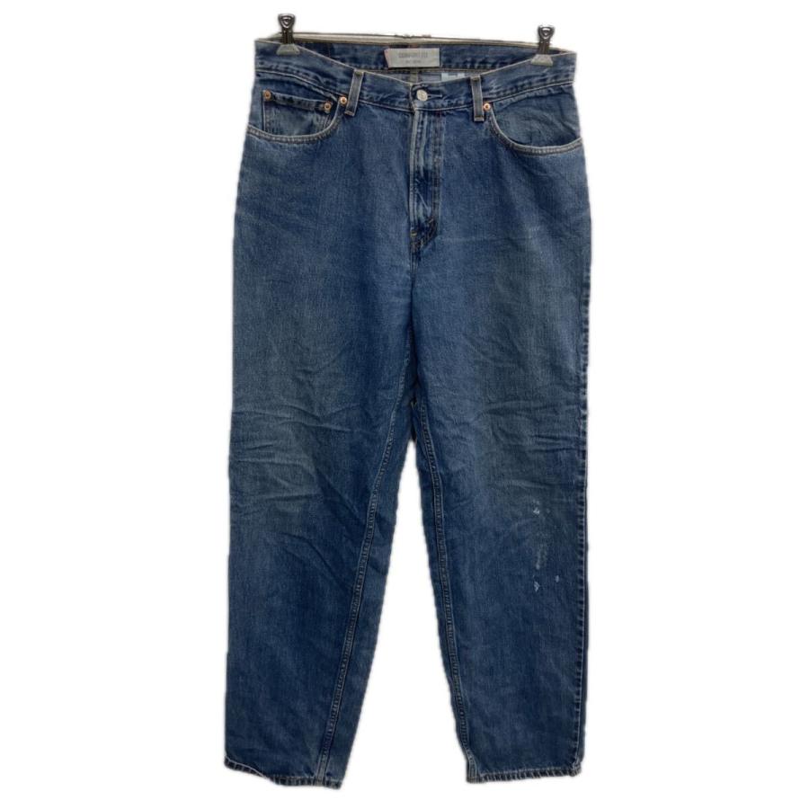 Levi's 560 デニムパンツ W34 ブルー リーバイス ジップアップ