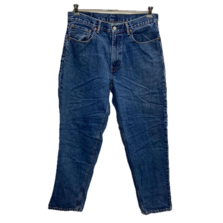 Levi's 560 デニムパンツ W34 ブルー リーバイス ジップアップ