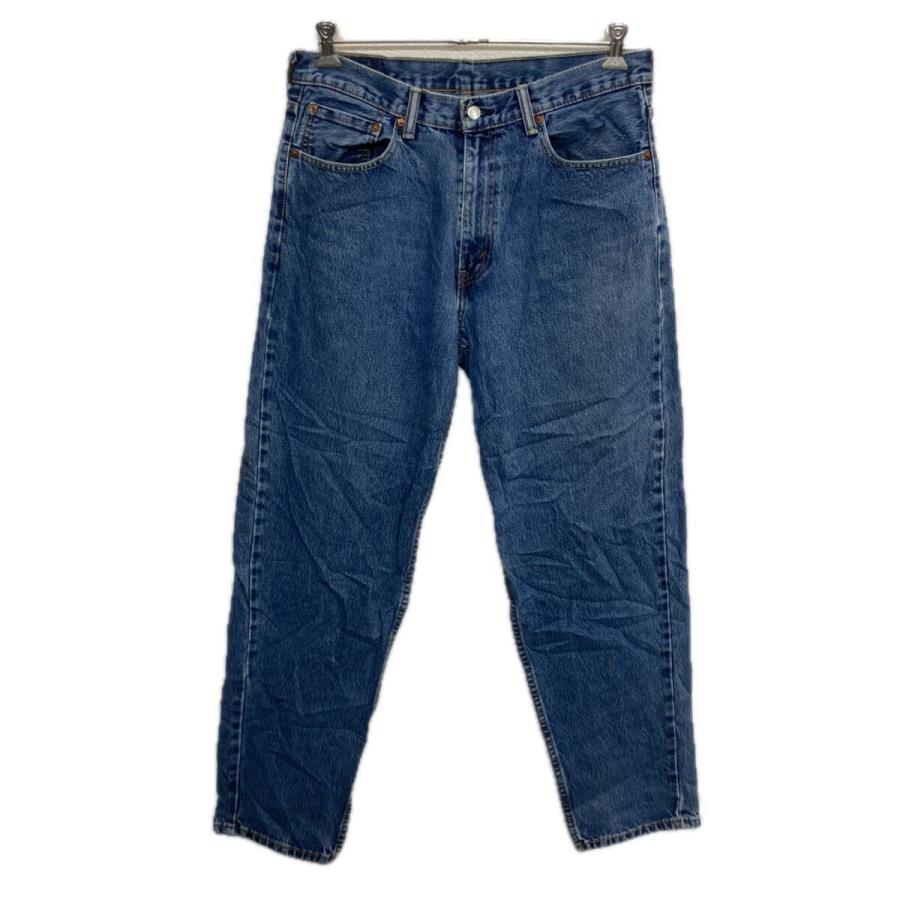 Levi's 560 デニムパンツ W34 ブルー リーバイス ジップアップ