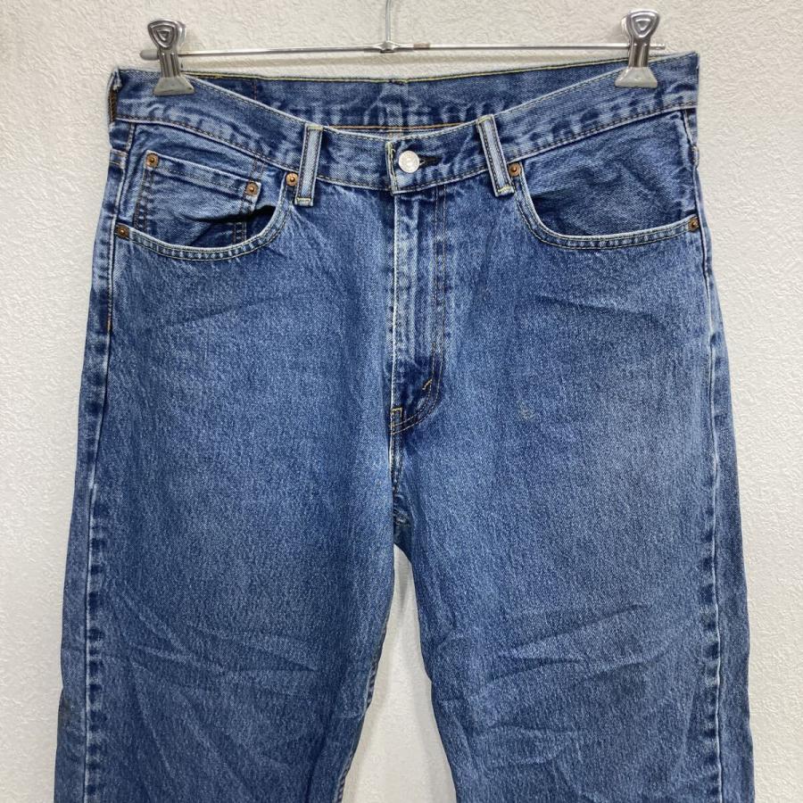 Levi's 560 デニムパンツ W34 ブルー リーバイス ジップアップ