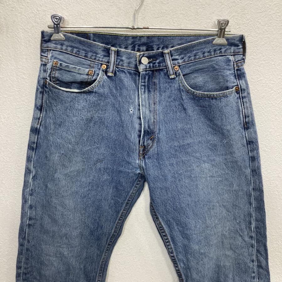 メキシコ製 Levi's 505 W33 デニムパンツ ブルー リーバイス ジップ
