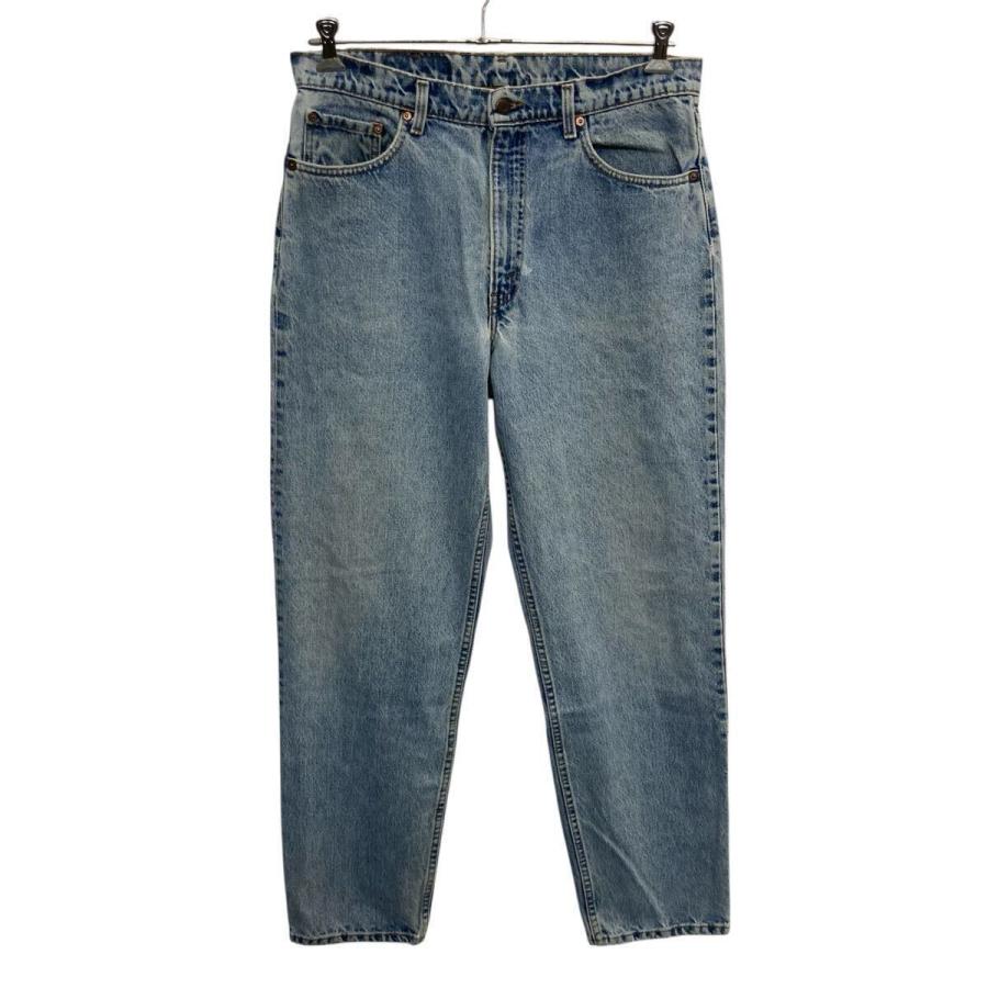 【古着】90s LEVI’S 550 W36×L32 USA製 90s USA製 Levi's 550 デニムパンツ W36 ライトブルー リーバイス