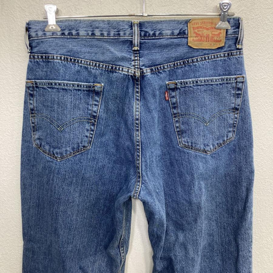 Levi's 550 デニムパンツ W36 ブルー リーバイス ジップアップ