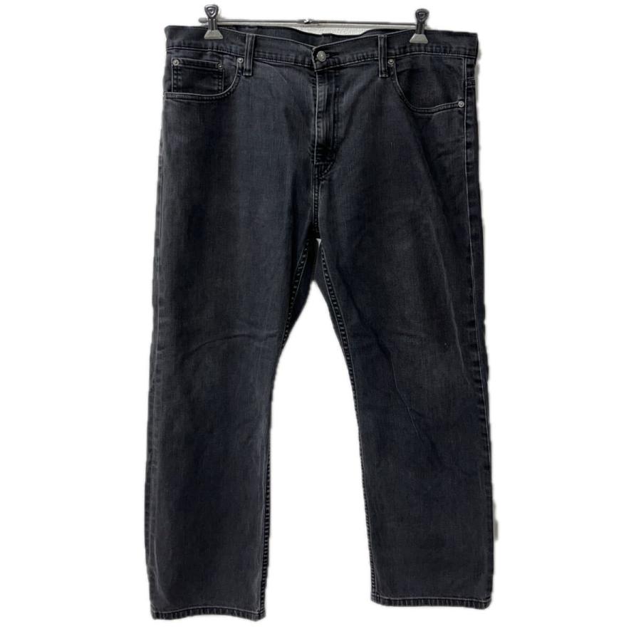 Levi's 569 デニムパンツ W40 ブラック リーバイス ビッグサイズ