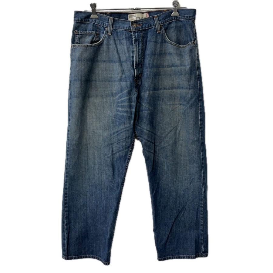 Levi's 569 デニムパンツ W38 ブルー リーバイス ジップアップ