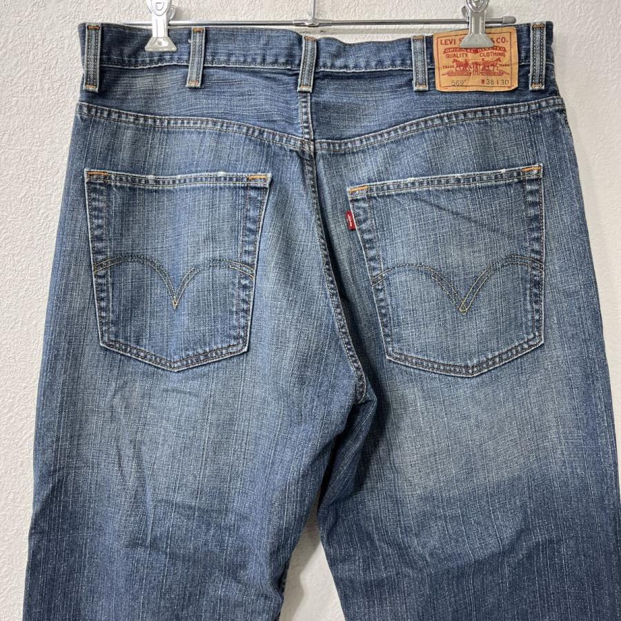 Levi's 569 デニムパンツ W38 ブルー リーバイス ジップアップ