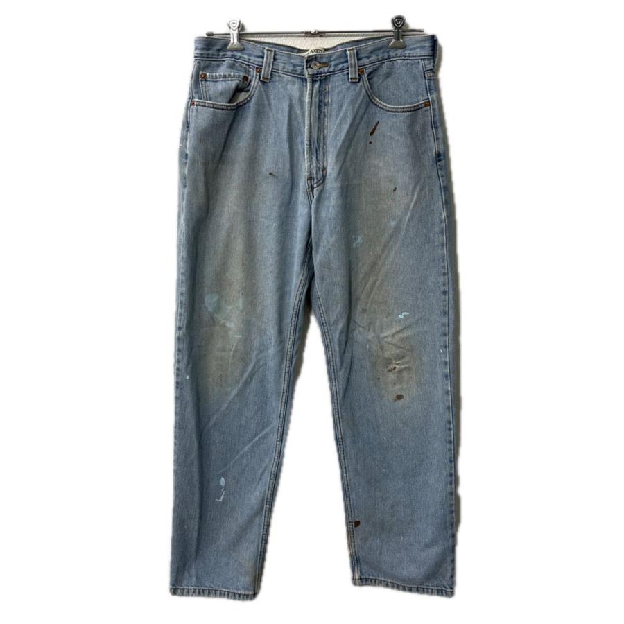 Levi's 550 デニムパンツ W36 ライトブルー リーバイス ジップアップ