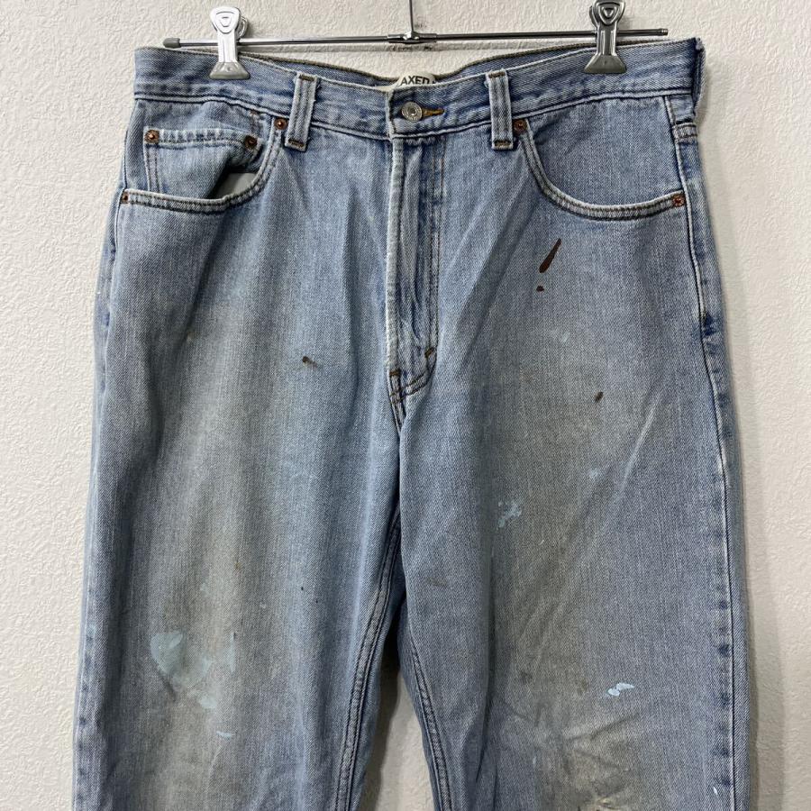 Levi's 550 デニムパンツ W36 ライトブルー リーバイス ジップアップ