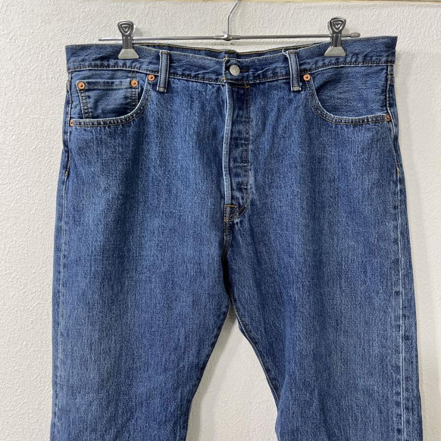 Levi's 501 デニムパンツ W40 ブルー リーバイス ビッグサイズ ジップ