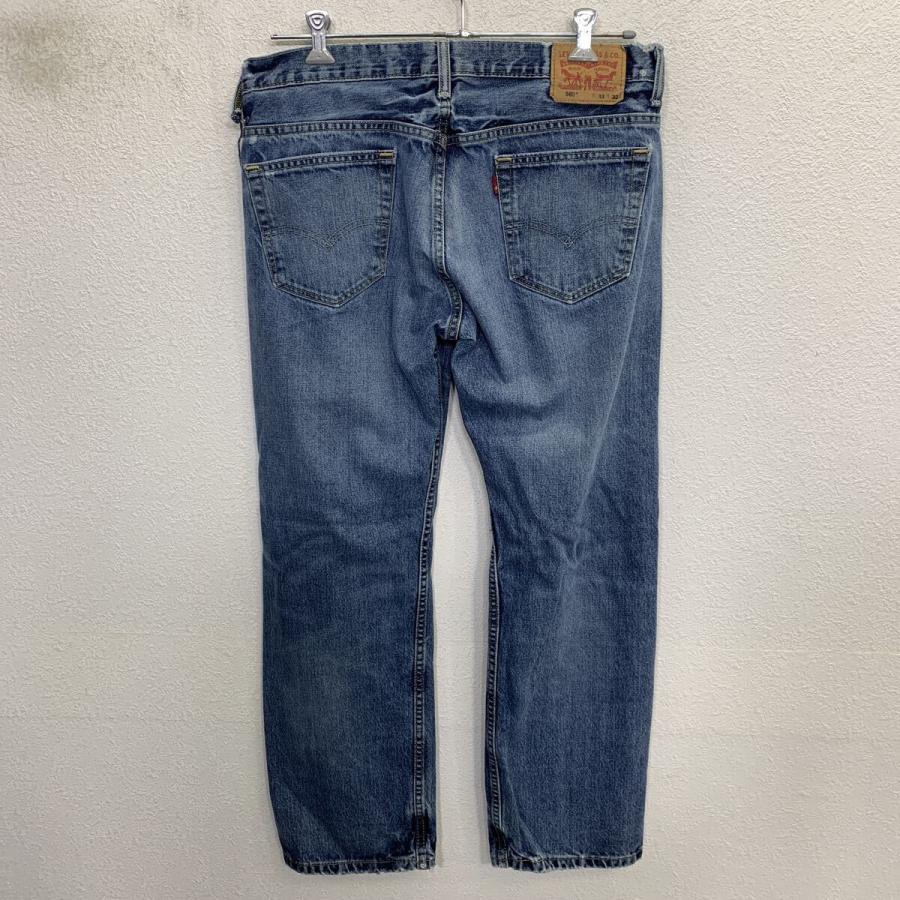 メキシコ製 Levi's 569 デニムパンツ W33 ブルー ジップアップ