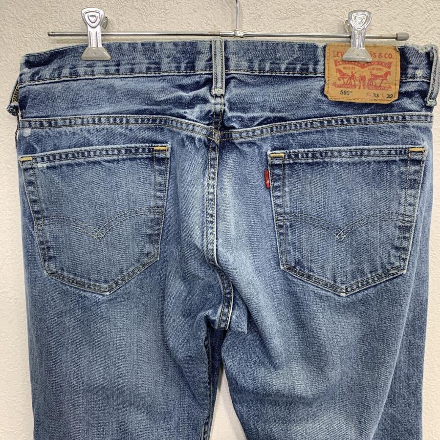 メキシコ製 Levi's 569 デニムパンツ W33 ブルー ジップアップ