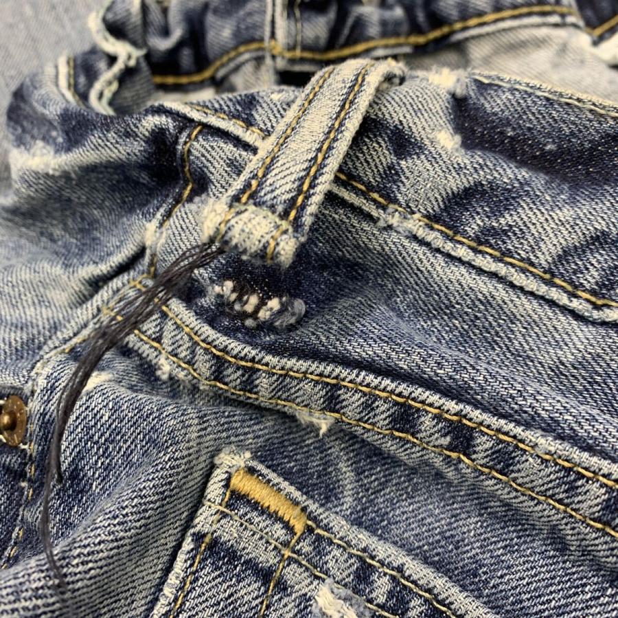 【希少】Levi's569 w33 Mexico製 メキシコ製 Levi's 569 デニムパンツ W33 ブルー ジップアップ