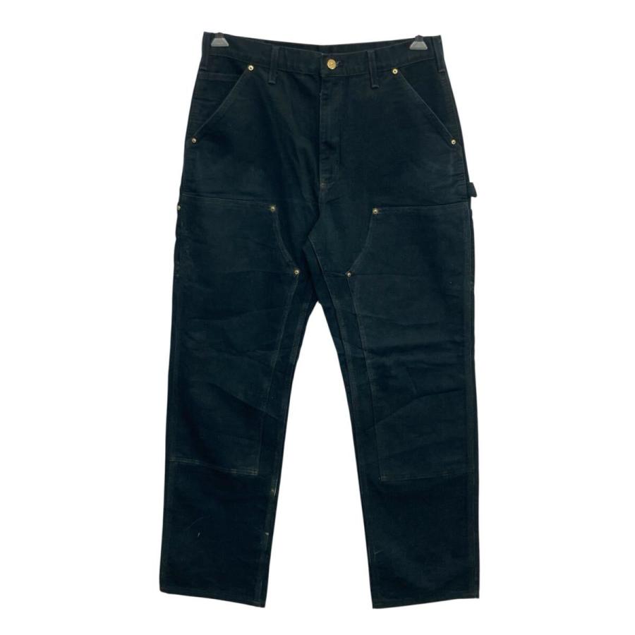 carhartt ダブルニー W34 Carhartt ダック ペインターパンツ W34 ブラック カーハート ジップ