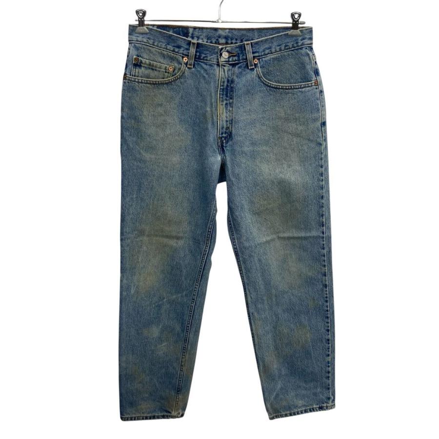 90s メキシコ製 Levi's 550 デニムパンツ W34 ライトブルー リーバイス