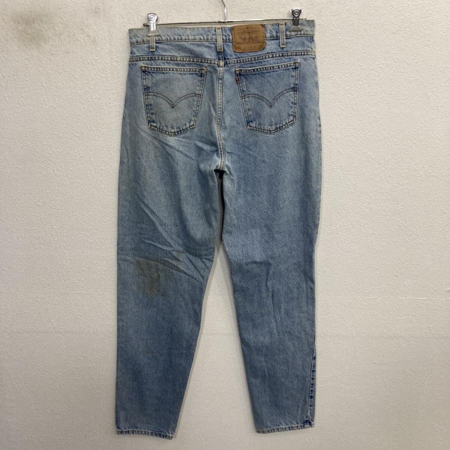 90s メキシコ製 Levi's 550 デニムパンツ W36 ライトブルー リーバイス