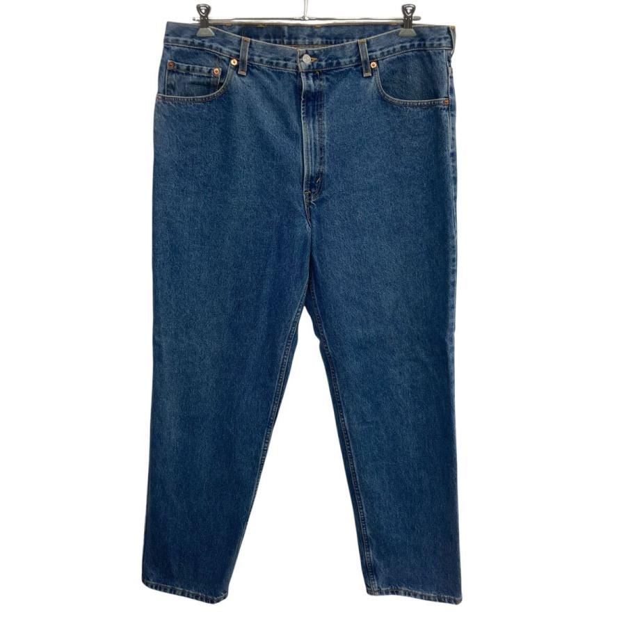 カナダ製 Levi's 550 デニムパンツ W42 ブルー リーバイス ジップ