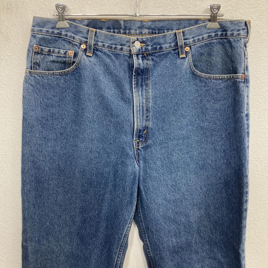 カナダ製 Levi's 550 デニムパンツ W42 ブルー リーバイス ジップ