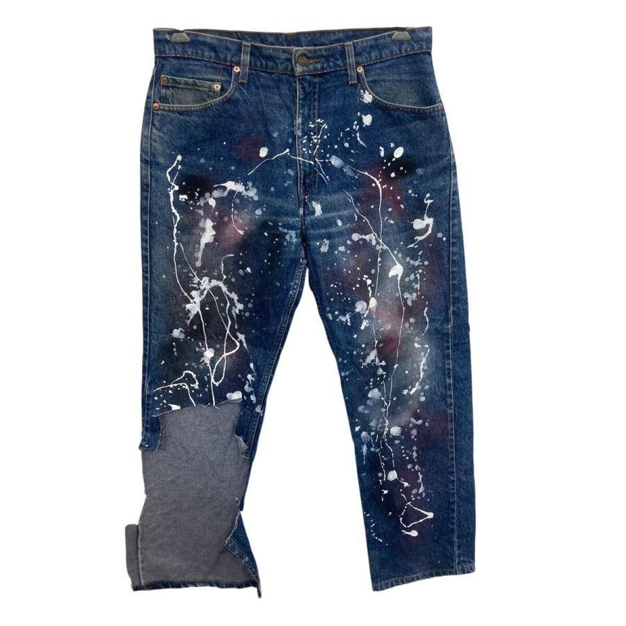 00s Levi's 505 デニムパンツ W35 ブルー リーバイス ジップアップ 748