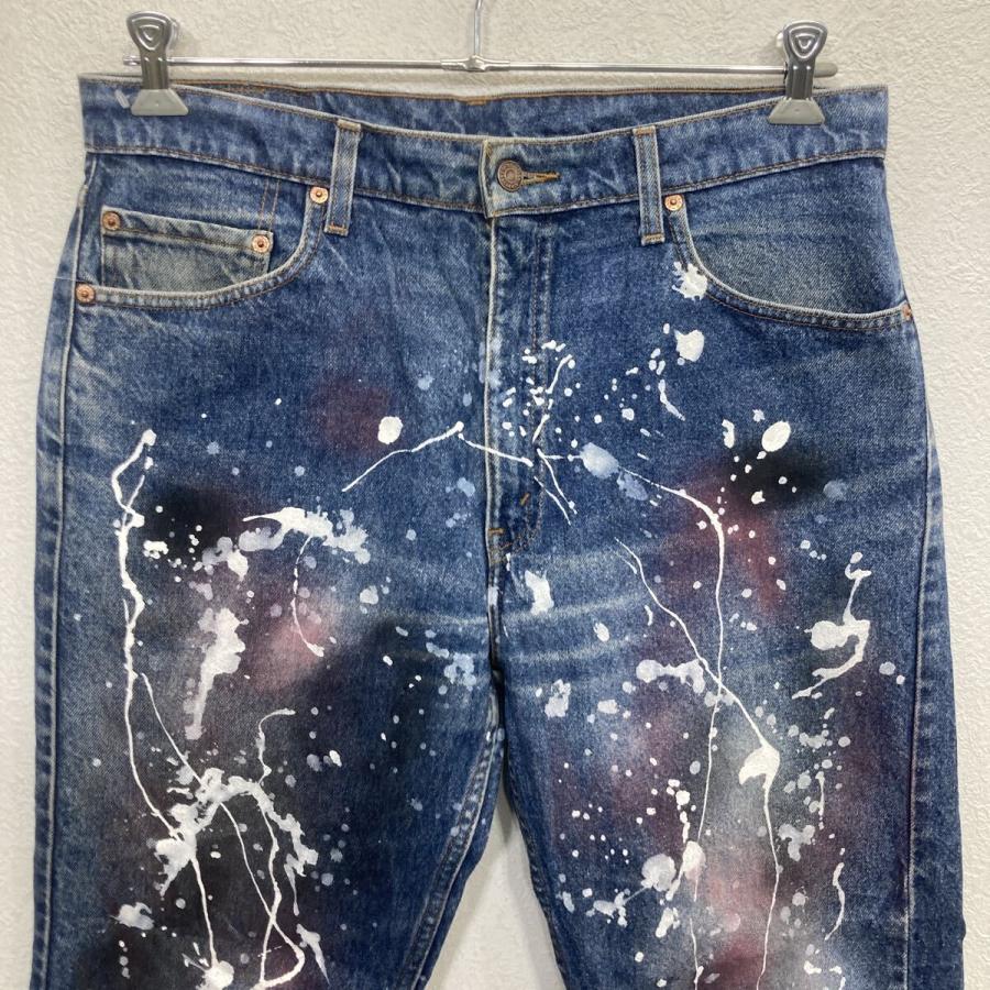00s Levi's 505 デニムパンツ W35 ブルー リーバイス ジップアップ 748
