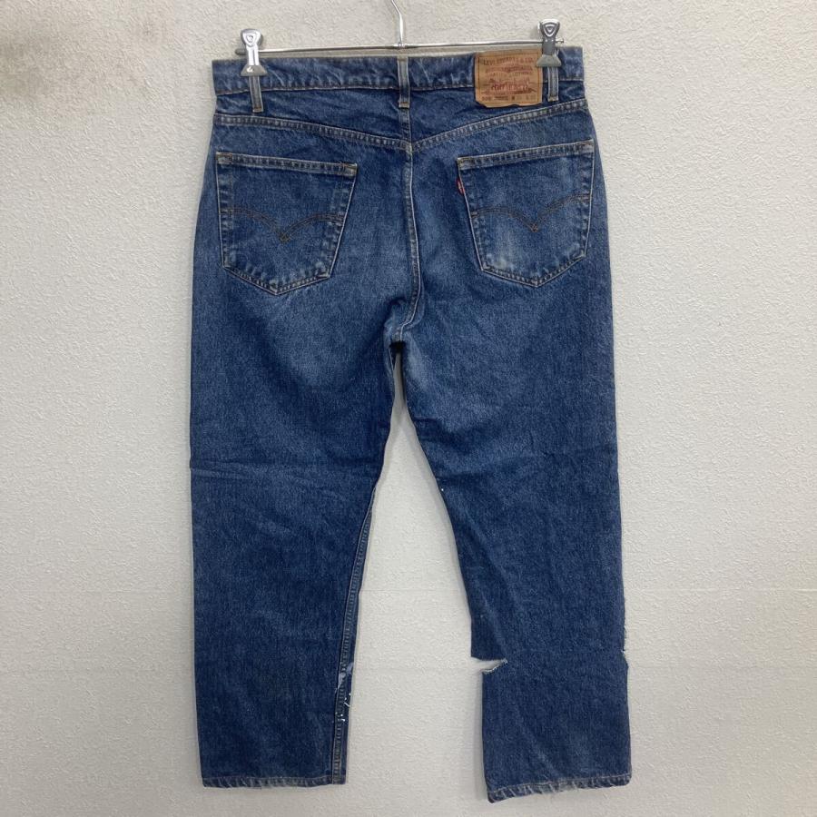 00s Levi's 505 デニムパンツ W35 ブルー リーバイス ジップアップ 748