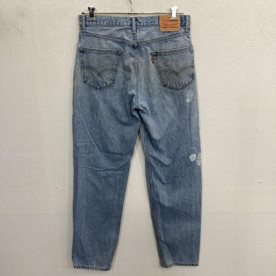 Levi's 550 デニムパンツ W34 ライトブルー リーバイス ジップアップ
