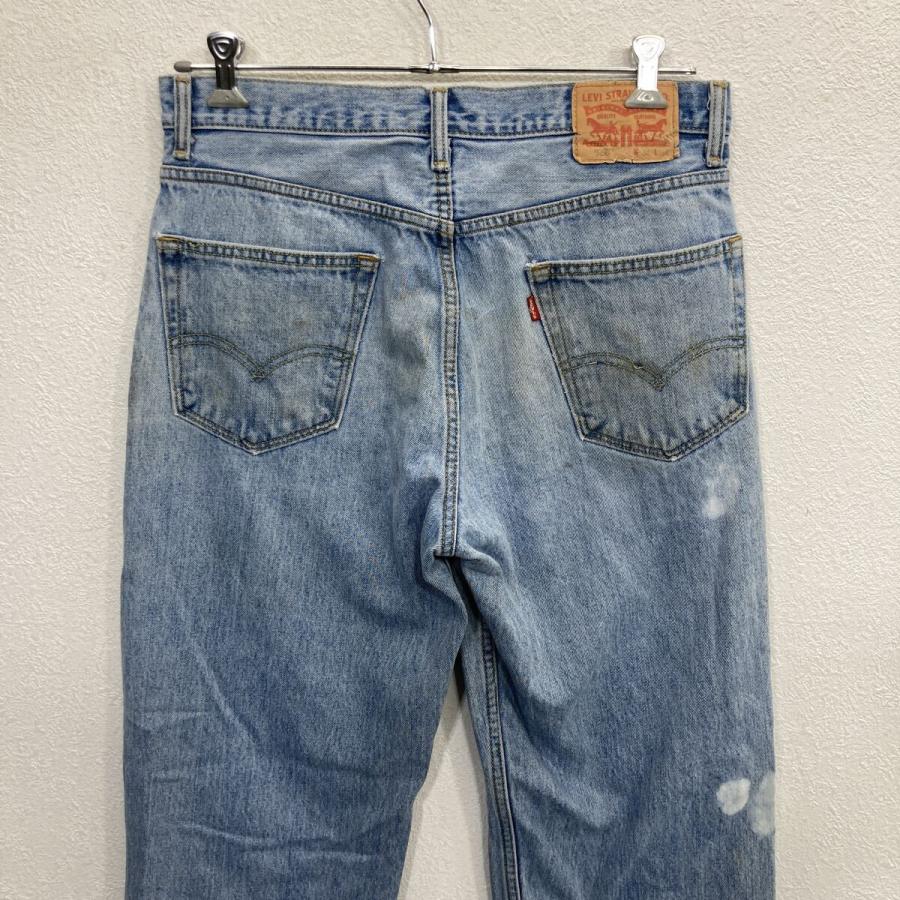 Levi's 550 デニム W34 L30 ライトブルー　OVY Levi's 550 デニムパンツ W34 ライトブルー リーバイス ジップアップ