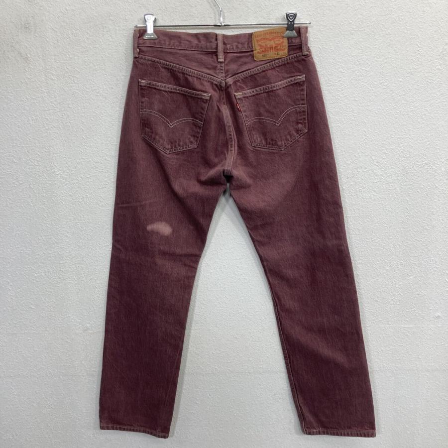 Levi's 501 デニムパンツ W32 ワインレッド リーバイス ボタンフライ