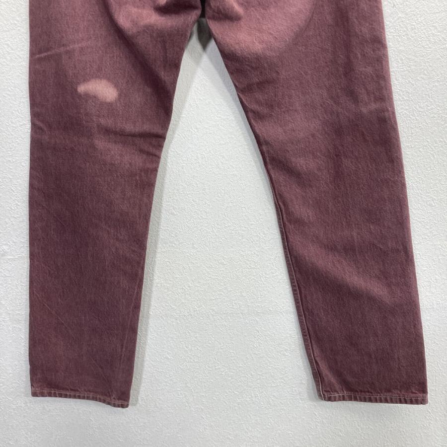 Levi's 501 デニムパンツ W32 ワインレッド リーバイス ボタンフライ