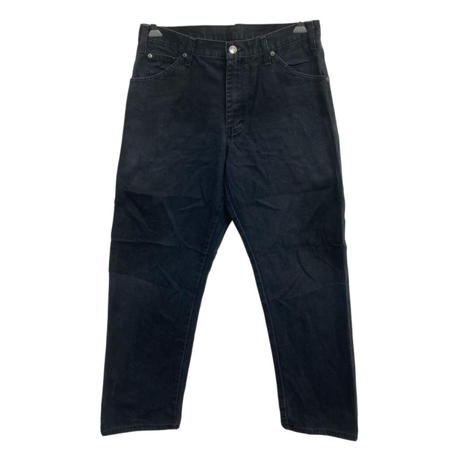 Dickies ダック ペインターパンツ W34 ブラック ディッキーズ ジップ 