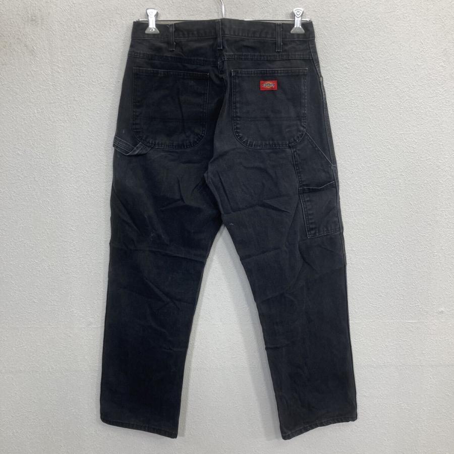 Dickies ダック ペインターパンツ W34 ブラック ディッキーズ ジップ 