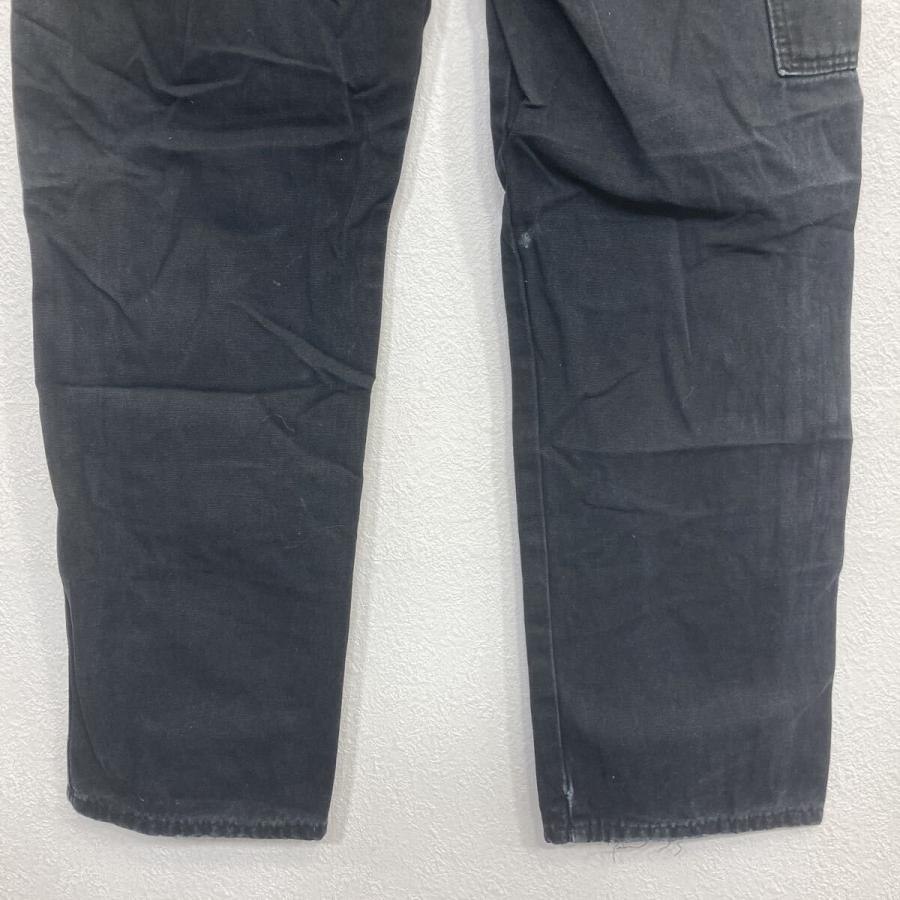 Dickies ダック ペインターパンツ W34 ブラック ディッキーズ ジップ 
