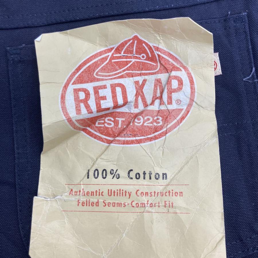 タグ付き デッドストック RED KAP ワークパンツ W40 ネイビー レッド