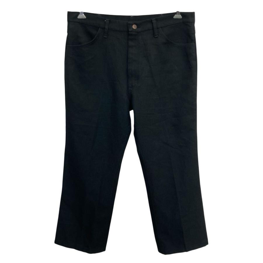 00s メキシコ製 Wrangler ランチャー スラックスパンツ W38 ブラック