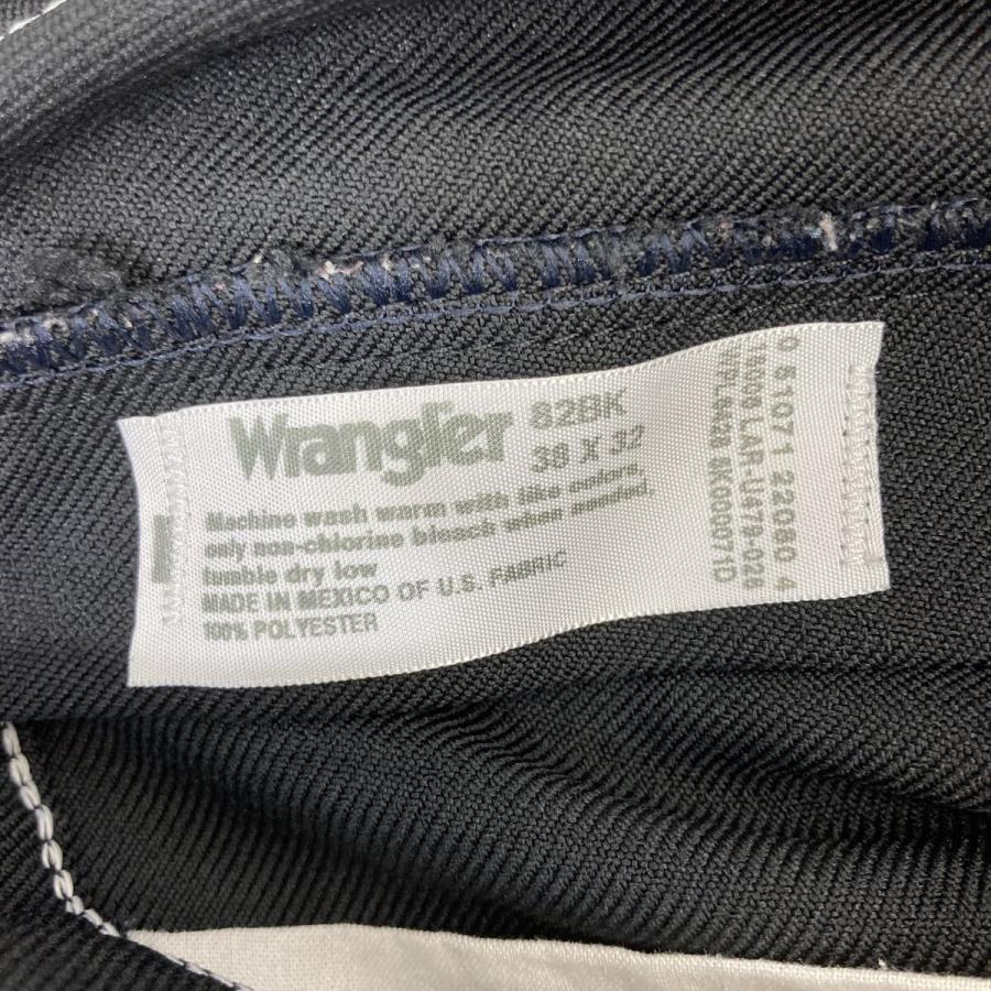 00s メキシコ製 Wrangler ランチャー スラックスパンツ W38 ブラック
