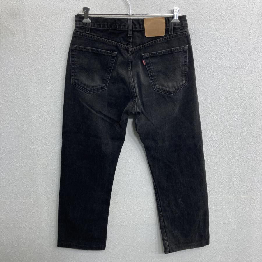 00s USA製 Levi's 505 デニムパンツ W34 ブラック リーバイス ジップ