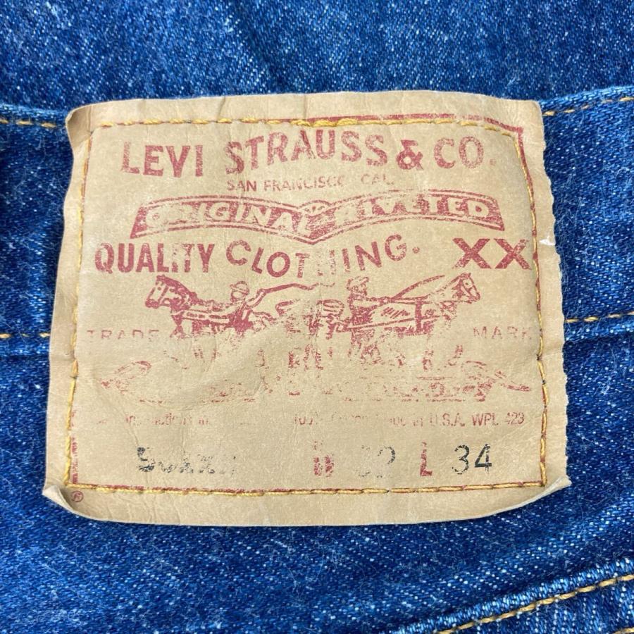 90s USA製 Levi's 501 XX デニムパンツ W32 インディゴブルー