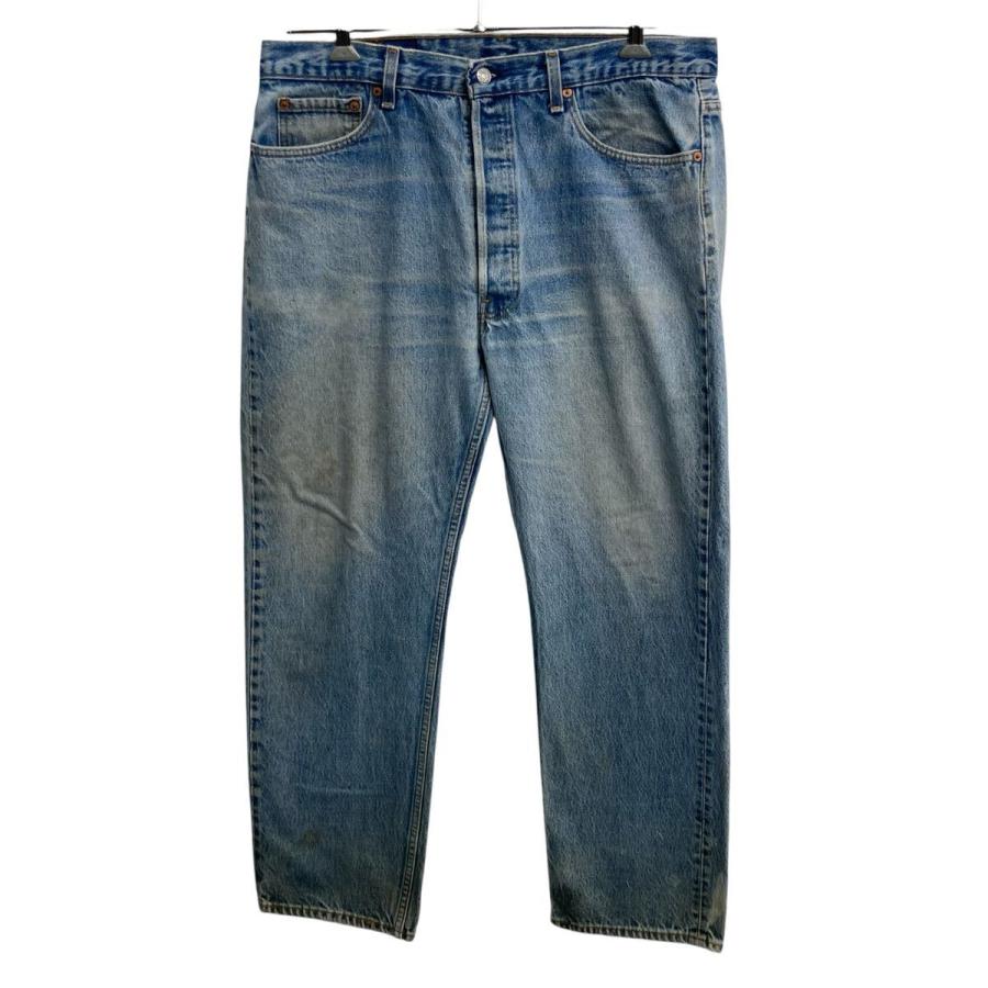 リーバイス◇501◇W38◇ボタンフライ◇95年アメリカ製◇状態良好 90s USA製 Levi's 501 デニムパンツ W38 ブルー リーバイス ボタン