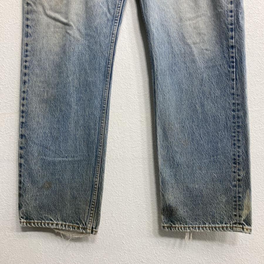 90s USA製 Levi's 501 デニムパンツ W38 ブルー リーバイス ボタン