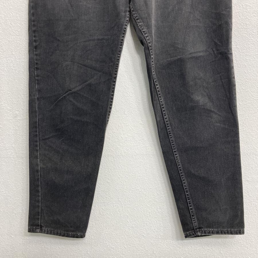 00s USA製 Levi's 550 デニムパンツ W32 ブラック リーバイス ジップ