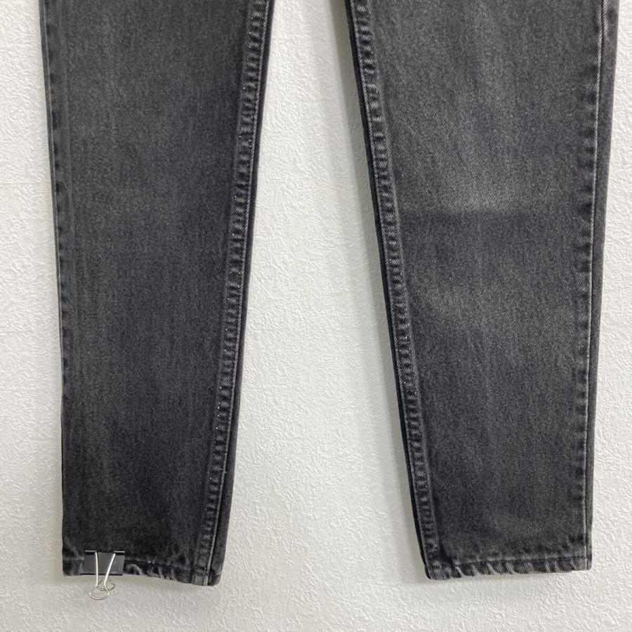 90s USA製 Levi's 512 レディース デニムパンツ W24 ブラック
