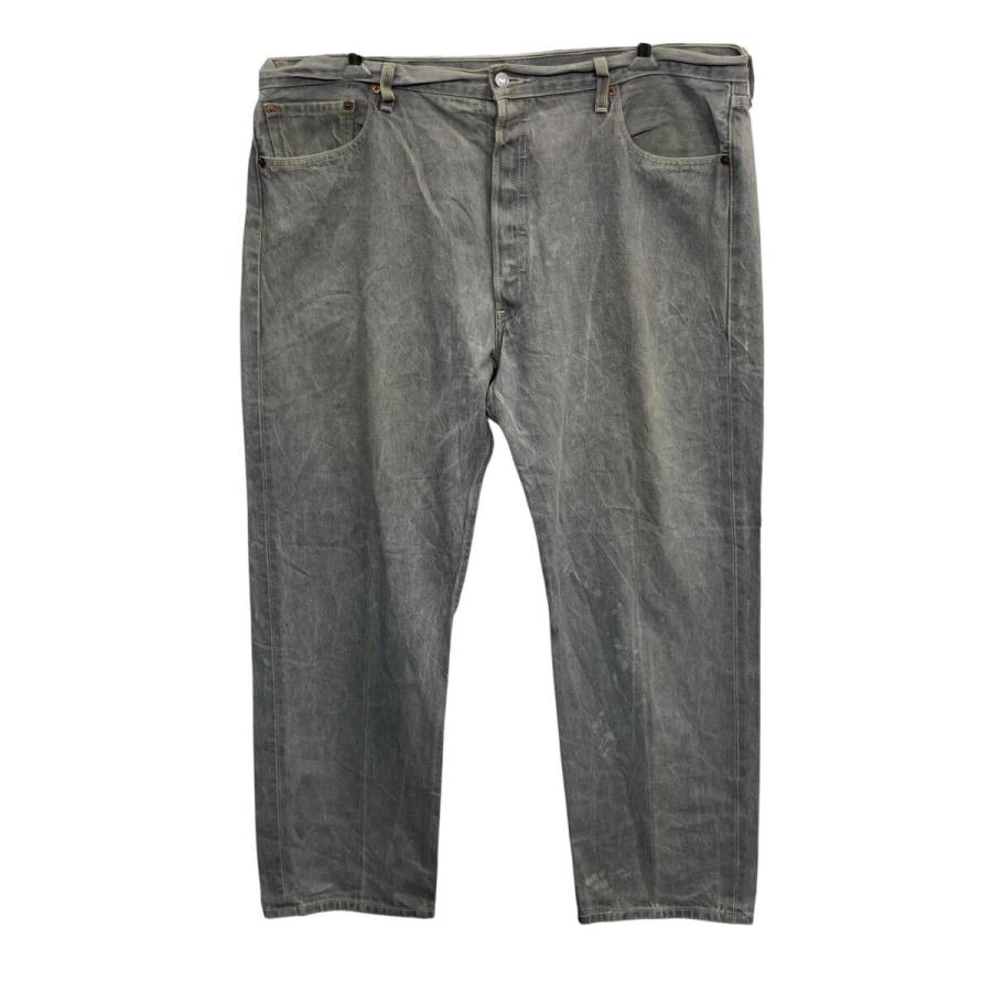 USA LEVI’S 501 ビッグサイズ デニムパンツ ボタンフライ Levi's 501 デニムパンツ W42 グレー リーバイス ボタンフライ ビッグ