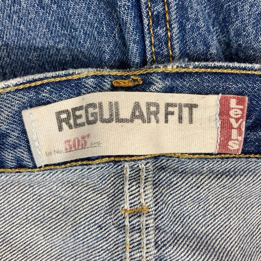 Levi's 505 デニムパンツ W34 インディゴブルー リーバイス ジップ